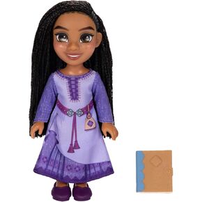Disney Wish Asha Petite Doll 6 Inches Tall, Pocket Size with Authentic Movie Fashions