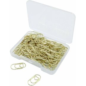 100pcs مقاطع ورقية على شكل قلب ، وركبات الورق الذهب الورقية مشبك الورق اللطيف ، ومقاطع ورقية صغيرة لطيفة للمكتب ، والمدرسة ، والمنزل ، والمكتب القصص المكتبية مزينة