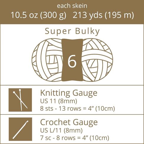 Crafted By Catherine Blanket Multi Yarn - 2 Pack (213 Yards Each Skein), Sea Multi, Gauge 6 Super Bulky in Saudi Arabia