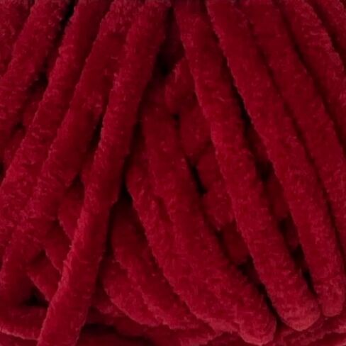 Velvonia - 100g / 131yds - Micropolyester Bulky Weight Yarn - Soft Velvet Yarn for Crocheting and Knitting - Chenille Fluffy Baby Blanket, Amigurumi Yarn (1814 - Pink - 3, 3 Skeins) in Saudi Arabia