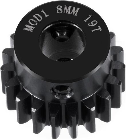 Steel Mod1 Motor Gears Pinion 8MM 16T 17T 18T 19T 21T 24T 26T 27T 29T for 1/5 X-MAXX RC Model Car Buggy Truck Upgrade Parts (27T) in Kuwait