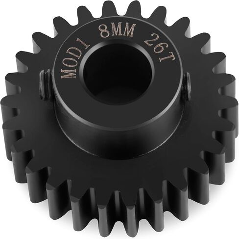 Steel Mod1 Motor Gears Pinion 8MM 16T 17T 18T 19T 21T 24T 26T 27T 29T for 1/5 X-MAXX RC Model Car Buggy Truck Upgrade Parts (27T) in Kuwait