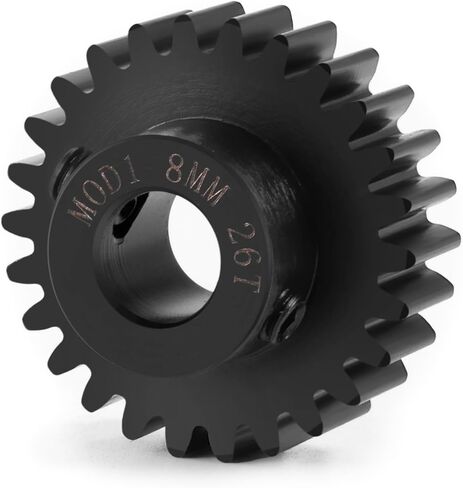 Steel Mod1 Motor Gears Pinion 8MM 16T 17T 18T 19T 21T 24T 26T 27T 29T for 1/5 X-MAXX RC Model Car Buggy Truck Upgrade Parts (27T) in Kuwait