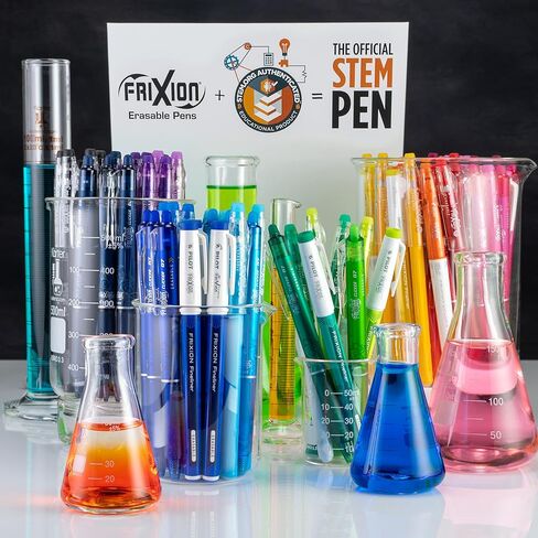 Pilot, FriXion Fineliner Erasable Marker Pens, Fine Point 0.7 mm, Tub of 36, Assorted Colors (3 Each of 12 Colors) in Saudi Arabia