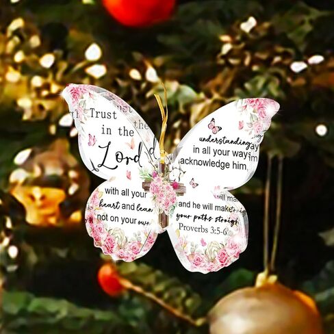 علامة اقتباس ملهمة ديكور زينة عيد الميلاد - اقتباس التخرج خلفك، كل لوحة ذكرياتك - هدايا عيد الميلاد للنساء - تذكار علامة أكريليك على شكل فراشة in Kuwait