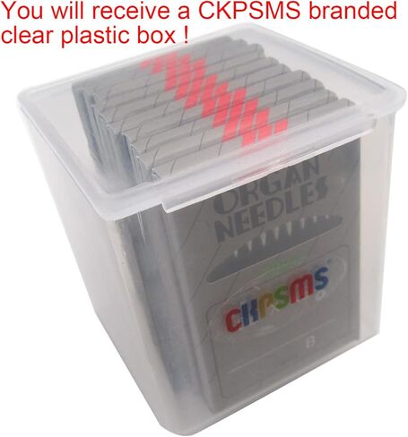 Organ Needle - 100 Organ DBXK5 Ball Point Needles Compatible with Tajima Barudan SWF Industrial Embroidery Machines (Size 75/11) in Saudi Arabia