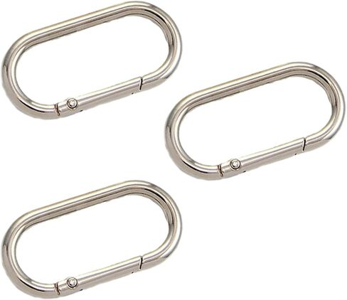 3 Pieces Ring Clip for Purse Strap Purse Clips for Handbags Key Clip for Purse Keychain Clip Bag Strap Clip (Black) in Saudi Arabia