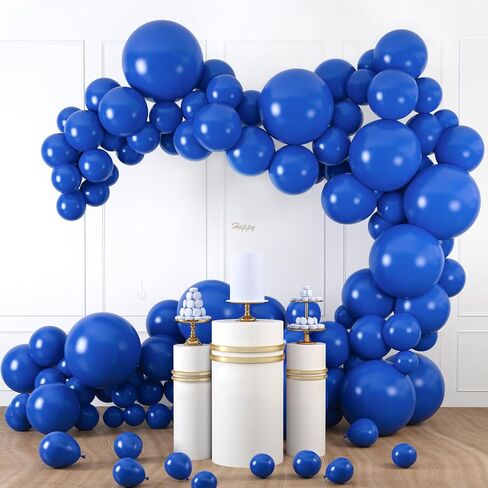 LovesTown 150PCS Metallic Gold Balloons, Different Sizes 18 12 10 5 Inches Latex Balloons Garland with Ribbon for Birthday Wedding Graduation Holiday Decoration in Kuwait