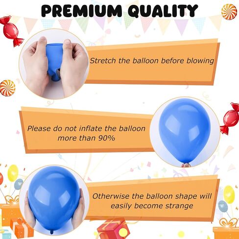 LovesTown 150PCS Metallic Gold Balloons, Different Sizes 18 12 10 5 Inches Latex Balloons Garland with Ribbon for Birthday Wedding Graduation Holiday Decoration in Kuwait