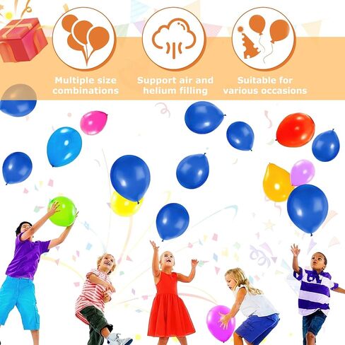 LovesTown 150PCS Metallic Gold Balloons, Different Sizes 18 12 10 5 Inches Latex Balloons Garland with Ribbon for Birthday Wedding Graduation Holiday Decoration in Kuwait
