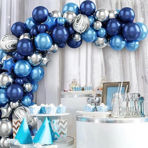 LovesTown 150PCS Metallic Gold Balloons, Different Sizes 18 12 10 5 Inches Latex Balloons Garland with Ribbon for Birthday Wedding Graduation Holiday Decoration in Kuwait