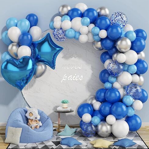 LovesTown 150PCS Metallic Gold Balloons, Different Sizes 18 12 10 5 Inches Latex Balloons Garland with Ribbon for Birthday Wedding Graduation Holiday Decoration in Kuwait