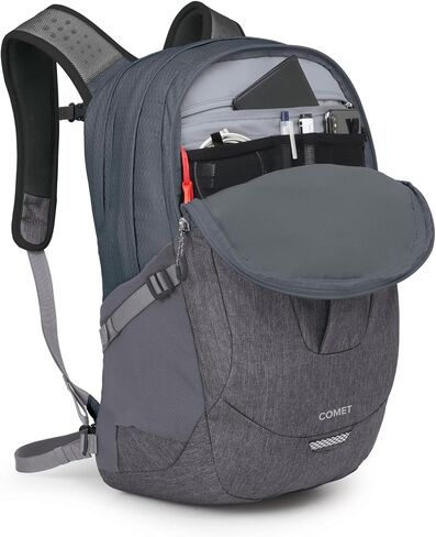 Osprey Comet Backpack Backpack ، Black in Kuwait