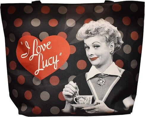 I Love Lucy Large Tote Bag - Chocolate Factory in Saudi Arabia