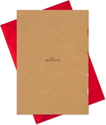 Hallmark Kraft Valentine's Day Card Assortment (16 Cards with Envelopes) Red, Black, White in Saudi Arabia