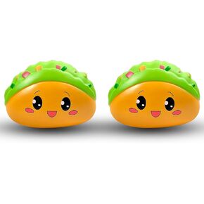 لعبة Squishys Taco - لعبة تخفيف الإجهاد المعطرة البطيئة ، تصميم تاكو ناعم رائعتين للأطفال والكبار