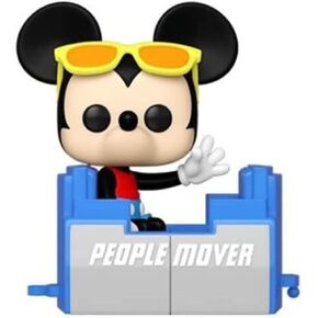 Funko Pop! Disney: Walt Disney World 50th - Mickey Mouse on The People Mover, Multicolor, 4.20-inch Vinyl Figure
