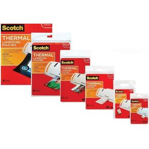 3M Laminating Pouch Kit with All Varieties of Laminating Pouche (1)