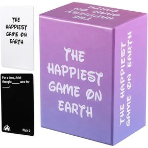 The Happiest Game ON Earth Table Cards Game Board Games Perfect for Families Gathering Party Celebration for Adults (Purple Version)