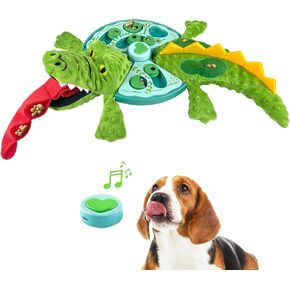 Migipaws Slow Feeder Pizza Bowl, Puzzle Doggy Toy, Interactive Dog Toys, Snuffle Mat for Mental Training, Dog Enrichment Toys