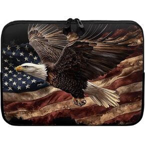 Hummingbird Pink Rose Flowers Print 17 Inch Computer Carrying Case Protective Laptop Bag with Zipper