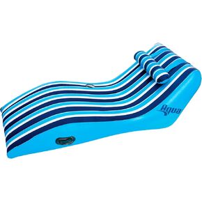 Aqua Ultra-Comfort Floating Pool Chair & Lake Raft with Pillow – Heavy Duty Pool Float, Lake Floating Chair