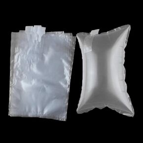 100 Pack,Free Hand Pump AIR PAKPRO 7.9x15.7inch Clear Plastic Inflatable Air Packaging Bags Air Pillows Air Cushions Buffer Bags Void Fill Cushioning for Shipping and Packaging,VFC2040