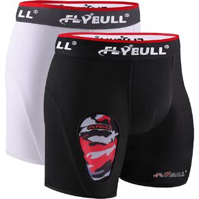 Cup Underwear Youth Boys Briefs with Soft Protective Athletic Cup for Baseball, Football, Lacrosse