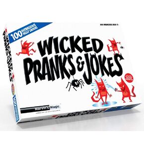 Marvin's Magic - Prank Kit Wicked Pranks and Jokes - Assorted Collection of Fun Pranks for Kids - With Original Selfie Phone Squirter and More - Prank Toys, Gifts for Kids - Suitable for Age 8, 9, 10+