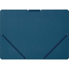 KingJim Document File Sandit A4 Horizontal Blue 2582 Ao