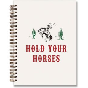 Horse Notebook,Horse Gifts for Girls,Hardcover Spiral Notebook for Offices Schools Classrooms,Cute Notebook for Student Teacher, School Supplies,Hardcover Spiral Notebook