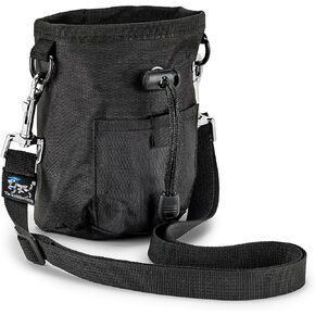 The Little Dipper Treat Pouch ™ Great for Dog Training, Durable, washable, drawcord pouch with removable pouch liners, sling-style strap & non-slip belt, perfect for essentials (Purple)