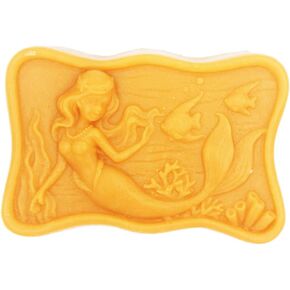 3D Mermaid Silicone Soap Mold 3D Handmade Craft Mould Longzang Soap Molds (S116)