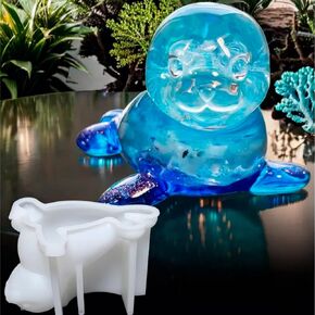 3D Baby Seal Resin Mold – Adorable Seal Animal Silicone Mold for Epoxy Resin, DIY Crafts, and Cute Home Décor