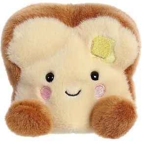 Aurora® Adorable Palm Pals™ Buttery Toast™ Stuffed Animal - Pocket-Sized Play - Collectable Fun - Brown 5 Inches