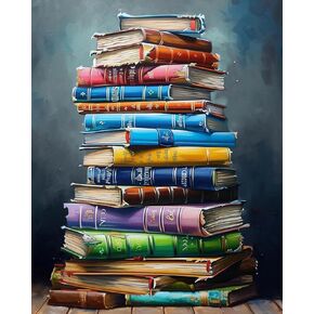 Fotasmua Paint by Numbers Kit for Adults, Acrylic Easy Book Paint by Numbers for Adults Beginner, DIY Painting by Number on Canvas Home Wall Decor 16"W x 20"L