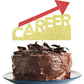 Career This is your promotion Cake topper Office Admissions Promotion Decoration Party Supplies