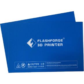 Smilyeez Listing for FlashForge HP-00057 Platform Sticker for Creator Pro, Creator Pro 2, Dreamer, Dreamer NX, and Inventor - 232mm x 154mm Original Build Surface 6 Pcs Kit (Pack of 6)