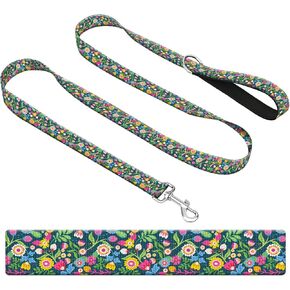 Dog Leash for Large Medium and Small Dogs, Cute Polyester 6 Foot Training Leash, Walking Lead for Dogs Cute Dogs