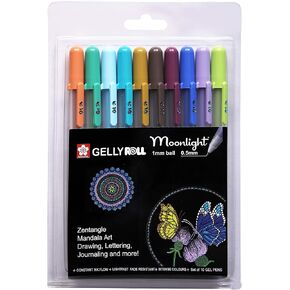 Sakura Gelly Roll Moonlight Pens set of 15 assorted colours