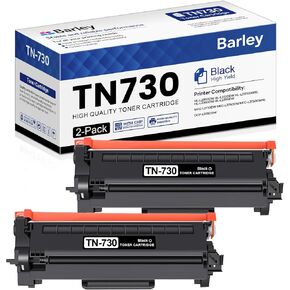 TN-730 TN730 متوافق TN-730 TN730 خرطوشة الحبر بديلة أسود لـ Brother TN730 TN-730 DCP-L2550DW MFC-L2750DW MFC-L2710DW TONER (2 عبارة).