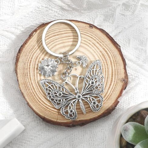 Seahorse Keychain,Personalised Keyring,Keyrings for Women,Friend Birthday Gifts,Seaside Travel Keychain,Retirement Gifts for Women,Keychain rings,Keychain Cute,Personalised Gifts in Kuwait