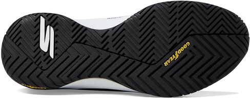 Skechers Men's Viper Court Elite (Black/Blue, 12) in Saudi Arabia