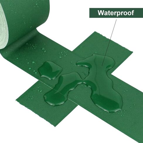 BOMI PACK TAPE Dark Green Gaffer ، غير عاكسة غير غير متيح ، 1 بوصة × 20 عامًا لا يوجد شريط لاصفي للدموع للدموع لعلم العلامات ، والكابل ، والمرحلة ، واستوديو الصور ، والرسامين ، وإصلاح القناة ، 1 حزمة in Kuwait
