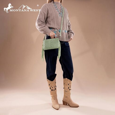 Montana West Western Purse for Women Crossbody Bag Wristlet Clutch Purse in Kuwait