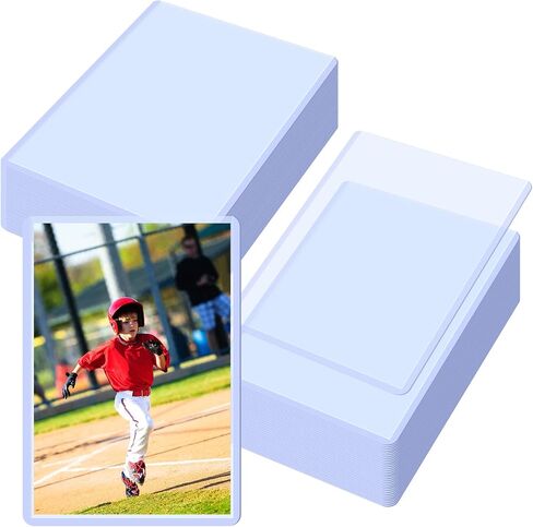 20Pack 4 x 6 Inches Acrylic Post Card Waterproof Photo Holders Rigid Plastic Cards Sleeve Protectors Clear Acrylic Sleeve for Cards Baseball Photos Postcard Clear Double Sided Frames Display(20 Pcs) in Kuwait