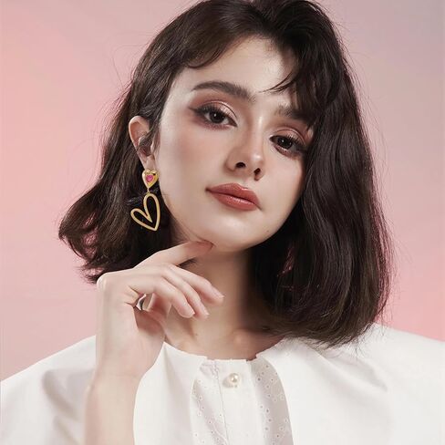 Bohemian Floral Filigree Gold Plated Turquoise Lapis Lazuli Drop Dangle Earrings, 925 Sterling Silver Durable Hook Earrings, Retro Jewelry Gift for Mother Women in Kuwait