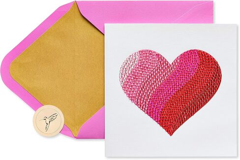 Papyrus Romantic Valentines Day Card (With All My Heart) in Kuwait