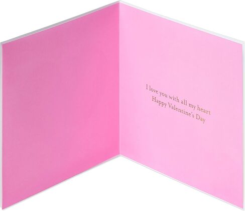 Papyrus Romantic Valentines Day Card (With All My Heart) in Kuwait
