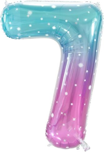 Number 5 Balloon, Large number balloons 40 inch, 5th Birthday Party Decorations Supplies 5 Year Old Birthday Sign Decor in Kuwait